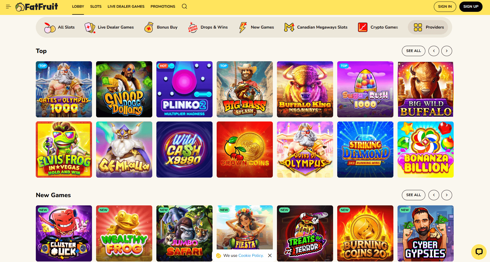 FatFruit Home page.png