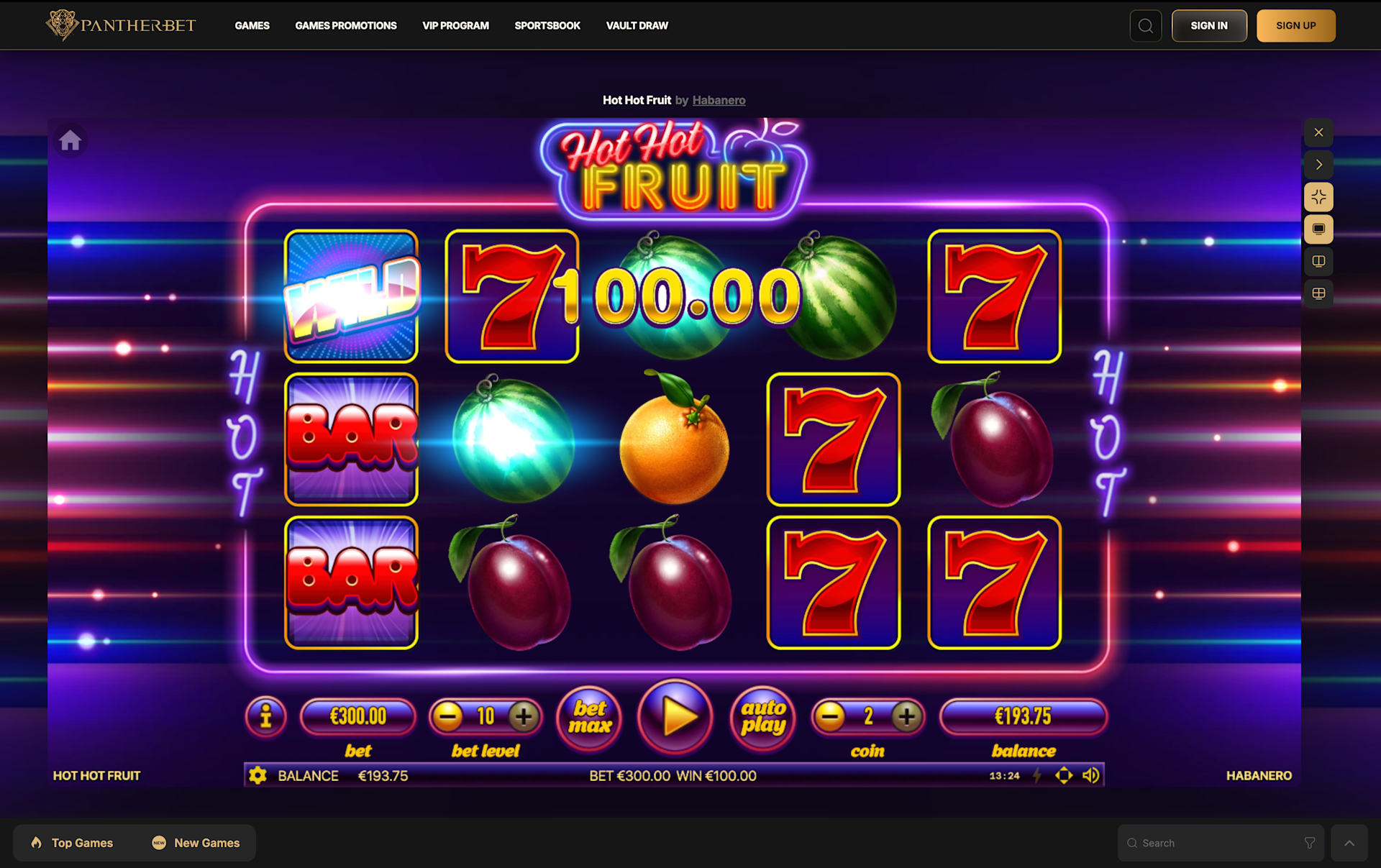 PantherBet_Game-Review_Hot-Hot-Fruit