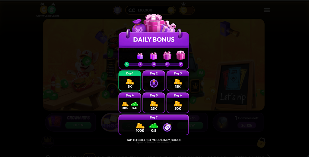 Crown Coins Daily