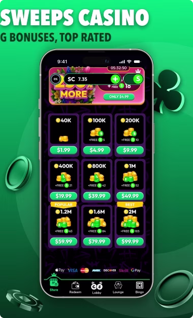 crown coins sweepstakes testing