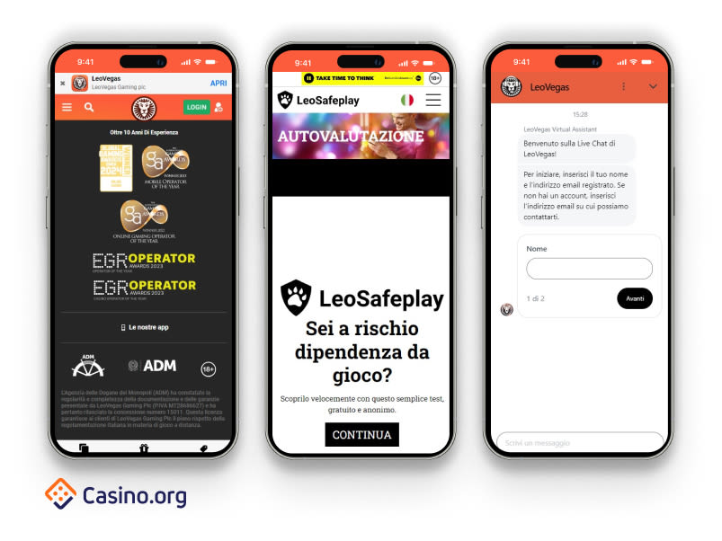 leovegas casino ita safe