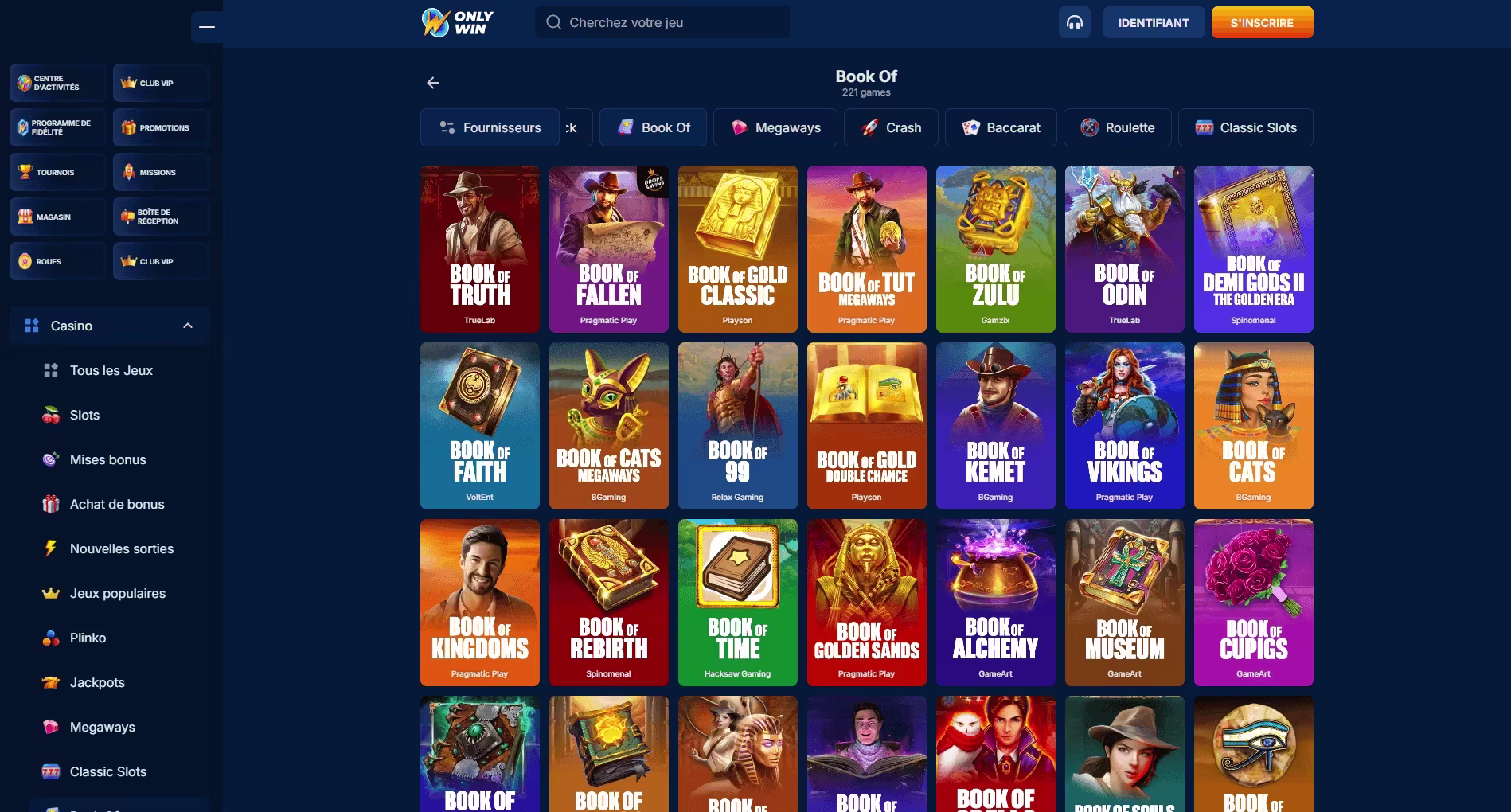 OnlyWin book of