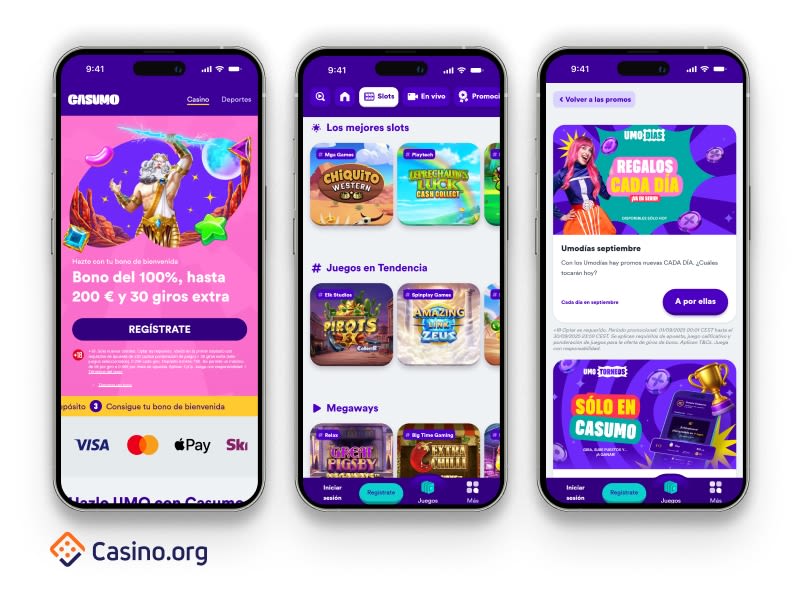 Casino móvil de Casumo España