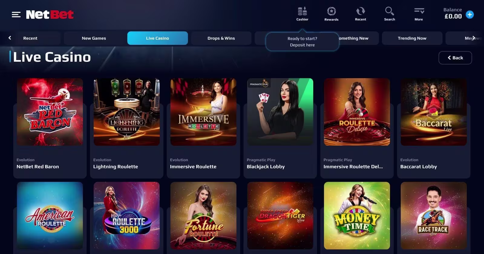 NetBet screenshot 6