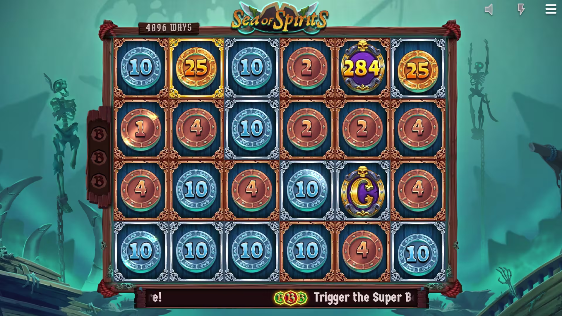 sea of spirits push gaming slot