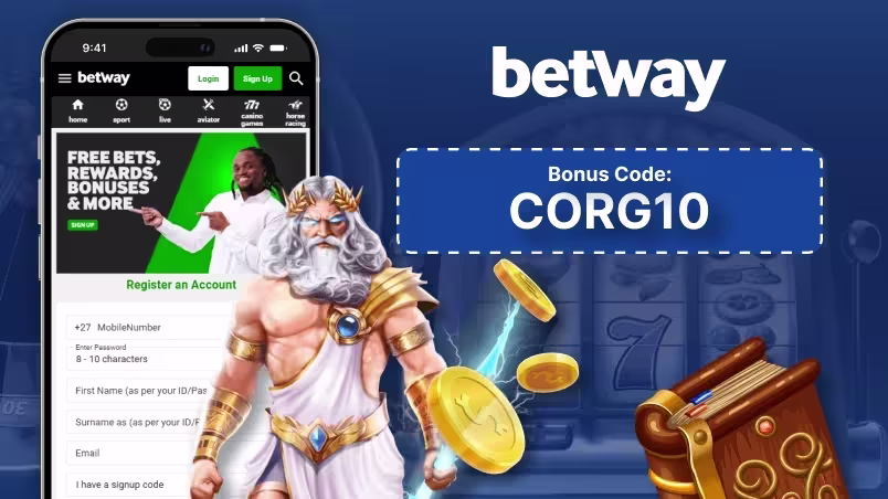Betway SA promo code