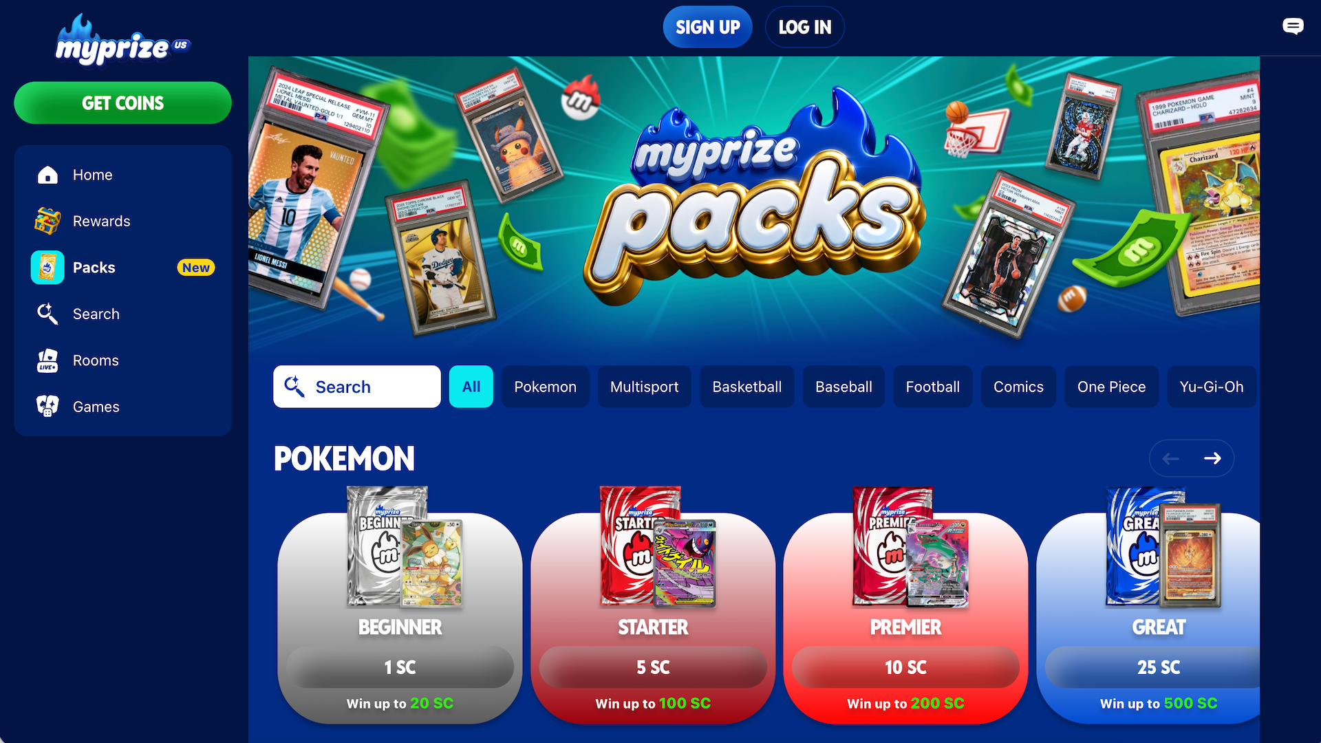 Myprize packs 1
