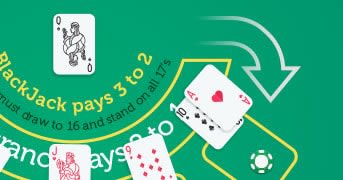 Live dealer blackjack Step 3