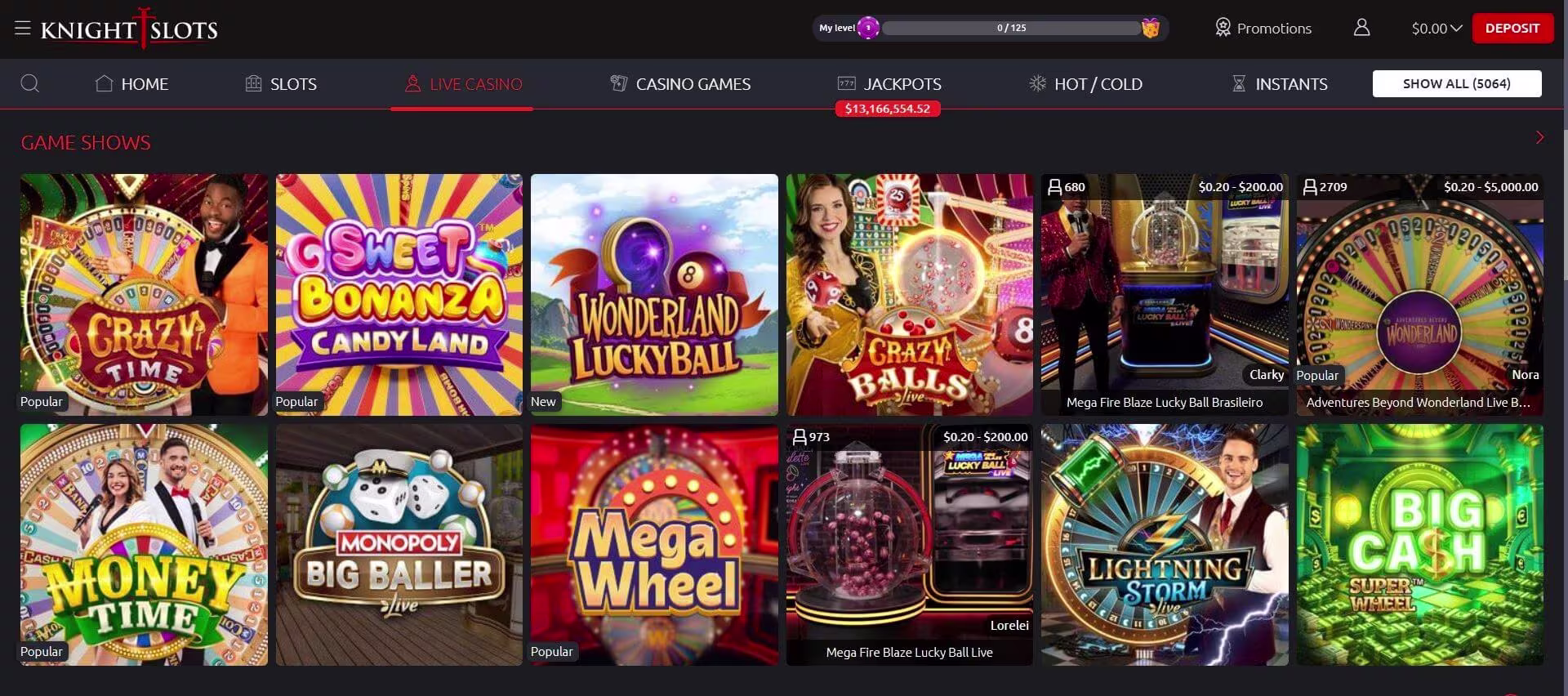 Knightslots D