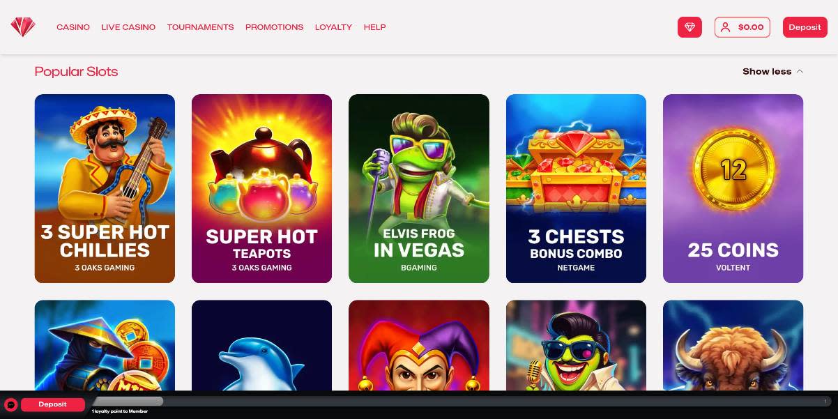 Ruby Reels image 3 - games