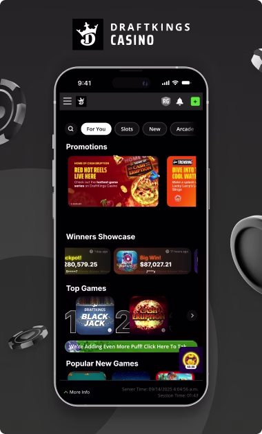 blackjack at draftkings casino