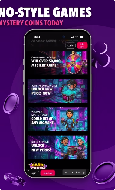 cardcrush sweeps casino