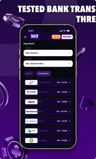 NovaJackpot bank transfer 2