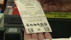 Ticket der Powerball Lotterie