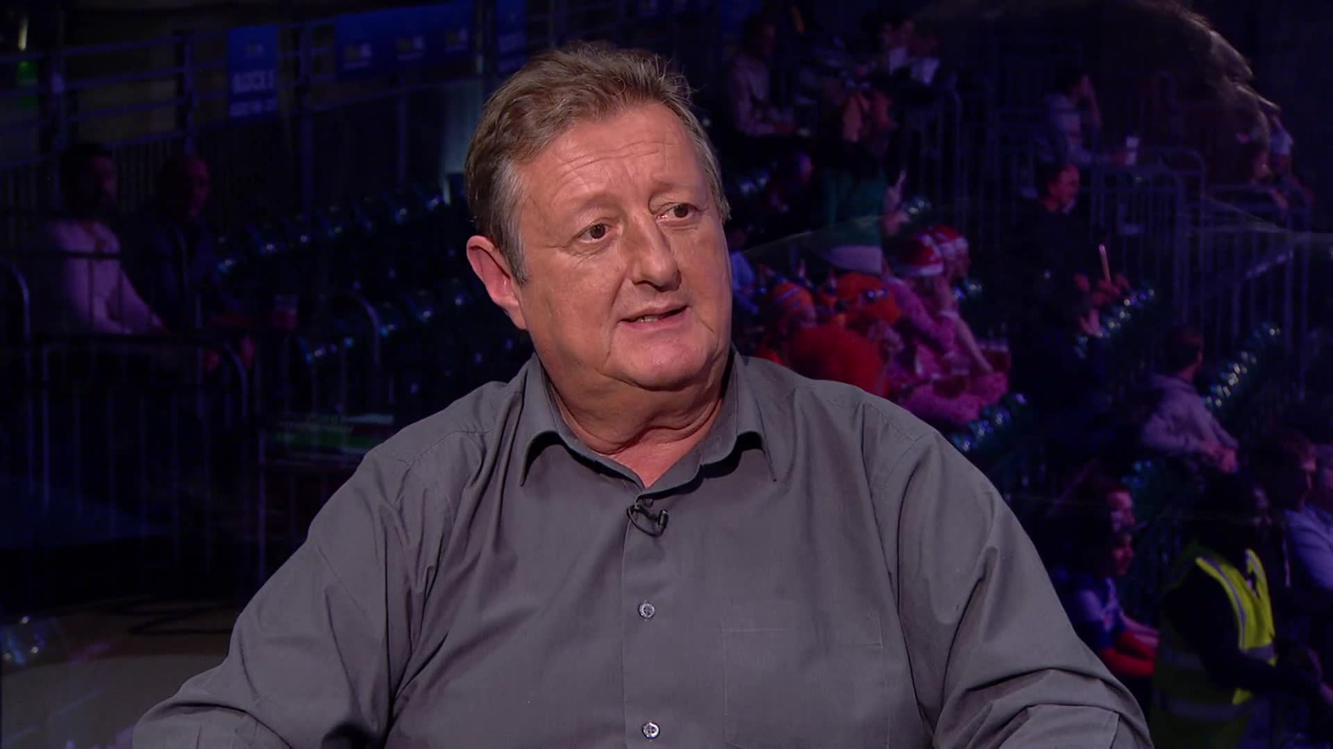 Darts-Spieler Eric Bristow aus Großbritannien