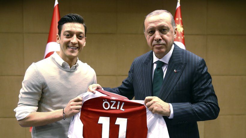 Özil und Erdogan
