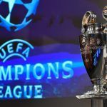 CL Trophäe und Logo