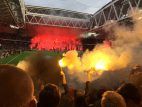 Pyrotechnik in Fußballstadion