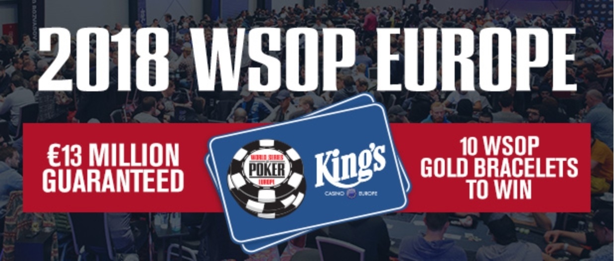 WSOPE 2018 Logo