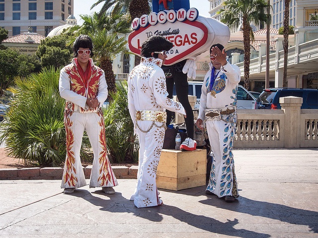 Elvis-Doubles in Las Vegas