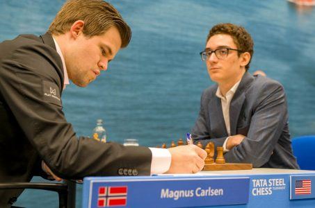 Carlsen und Caruana