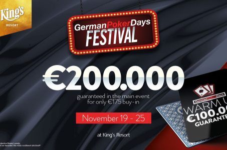 German Poker Festival 2018 im King´s Casino Logo