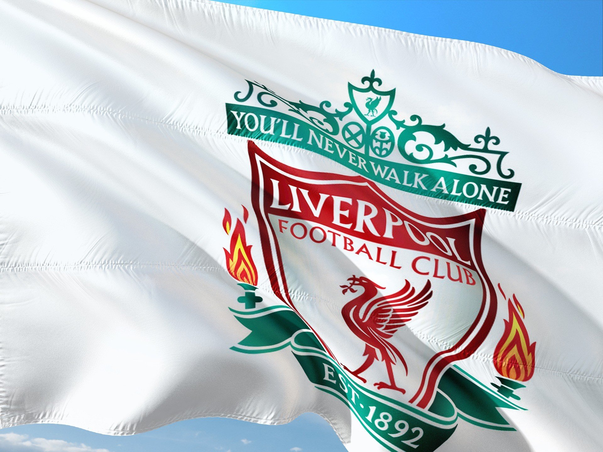 FC Liverpool Flagge