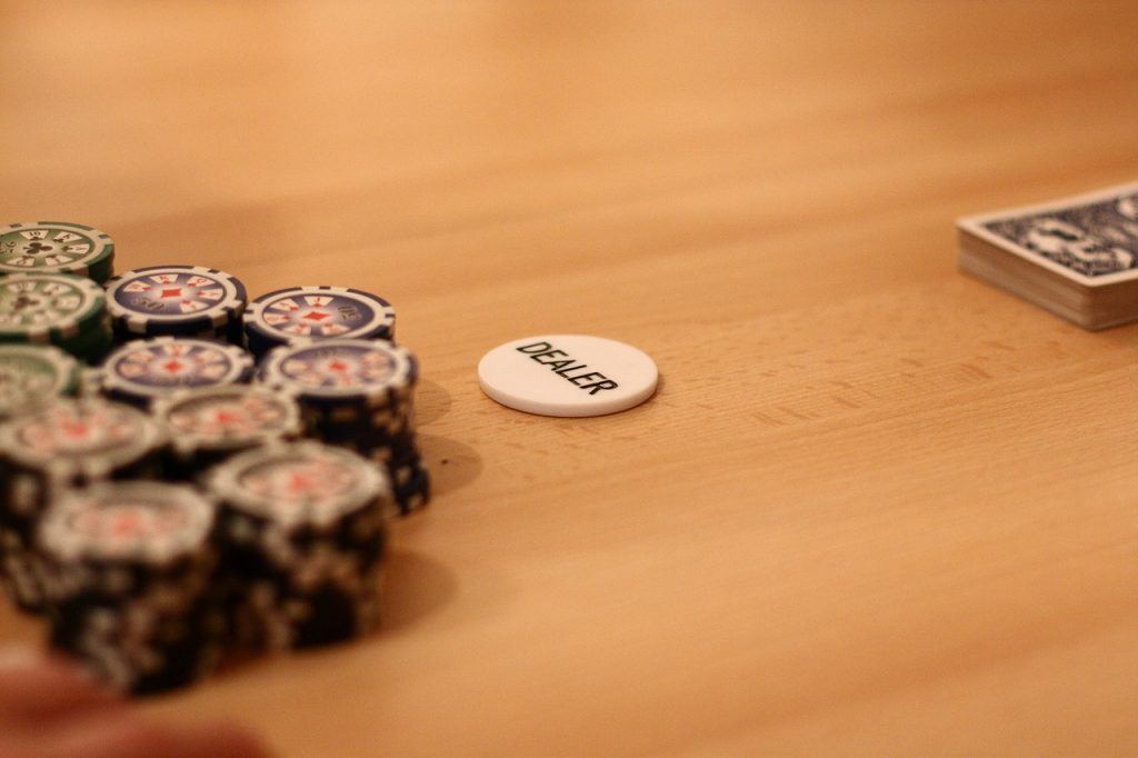 Pokerchips, Dealerbutton