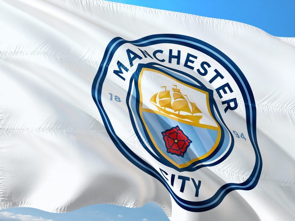 Manchester City Fahne