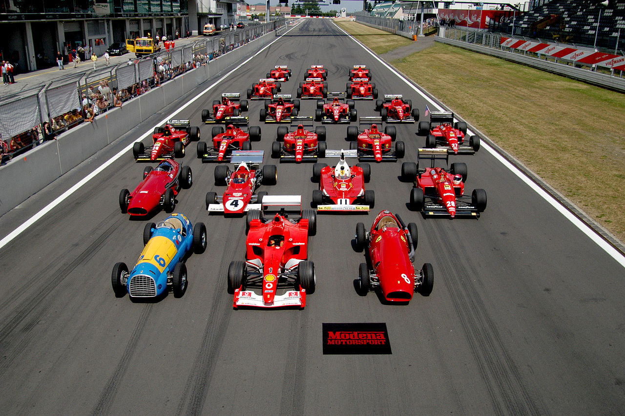 Ferrari Lineup