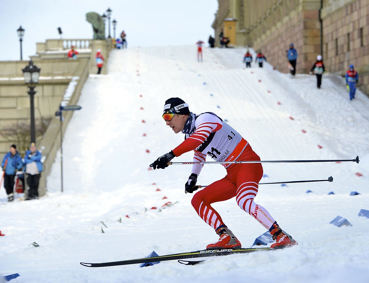 Skifahrer Johannes Dürr