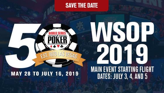 WSOP 2019 Logo