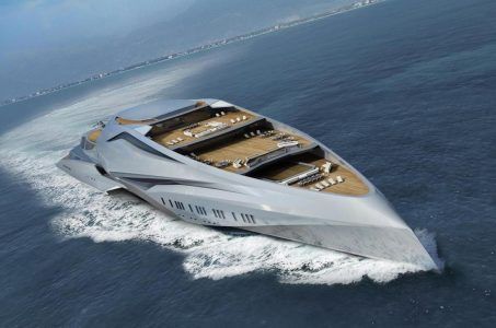 Studie Mega-Yacht Valkyrie