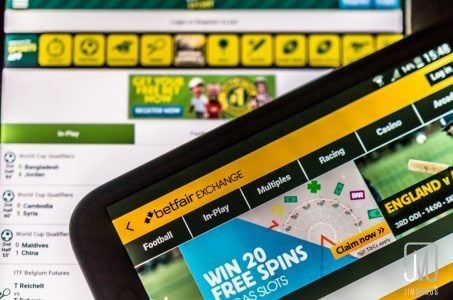 Paddy Power Betfair-Webseiten