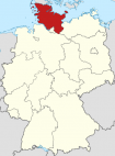 Deutschlandkarte Schleswig-Holstein