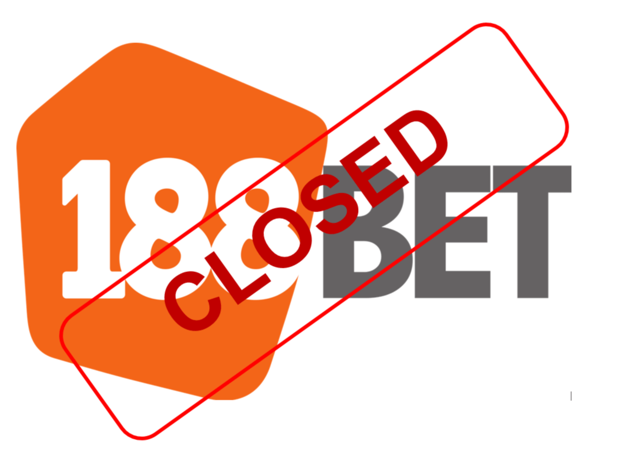 188Bet Logo, closed