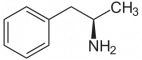 L-Amphetamin Struktur