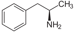 L-Amphetamin Struktur