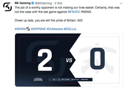 Twitter SK Gaming