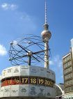 Weltzeituhr Alexanderplatz Berlin