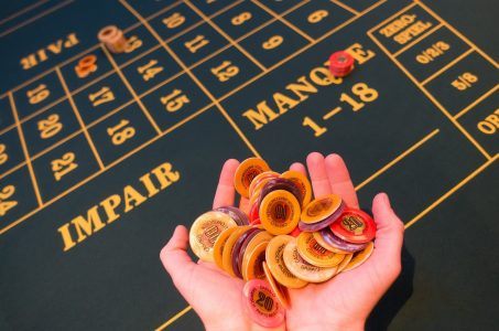 Roulette Jetons Hände