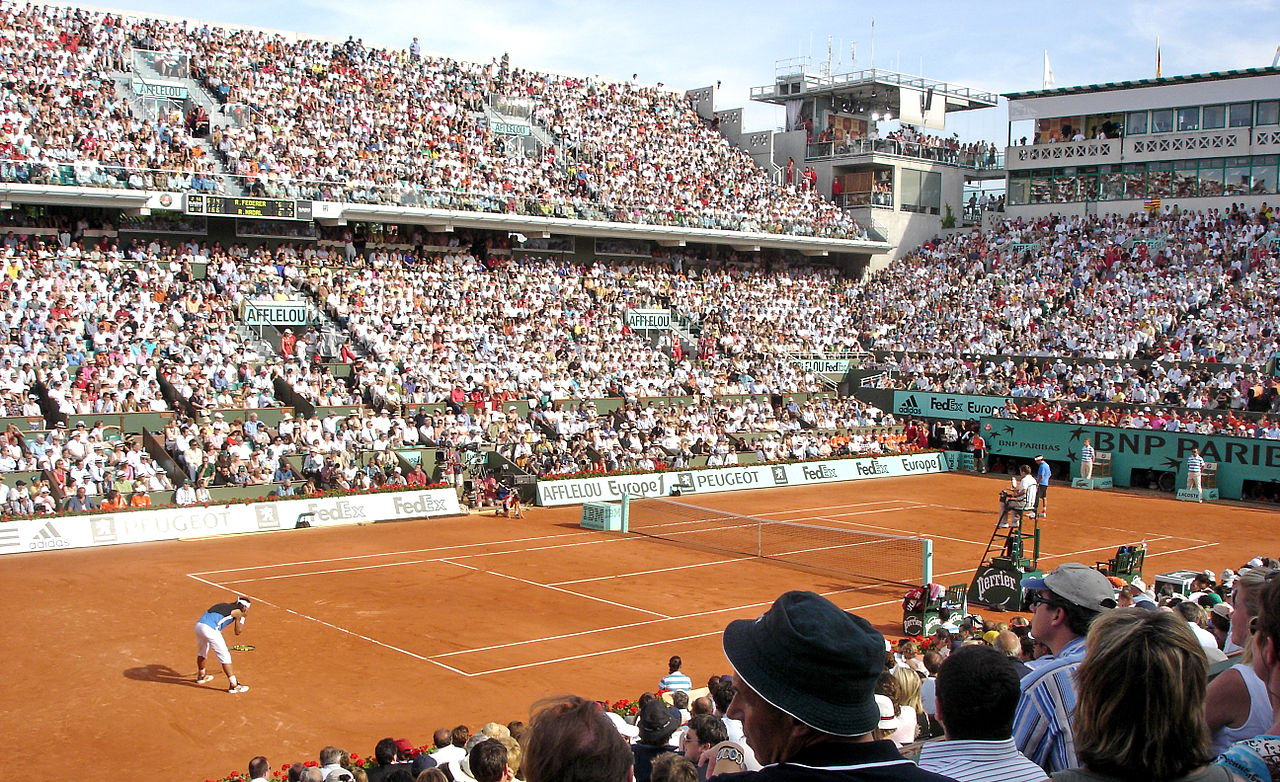 Tennisplatz Roland Garros