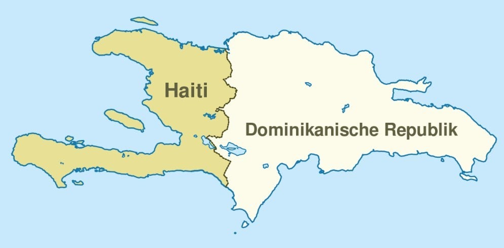 Hispaniola Karte