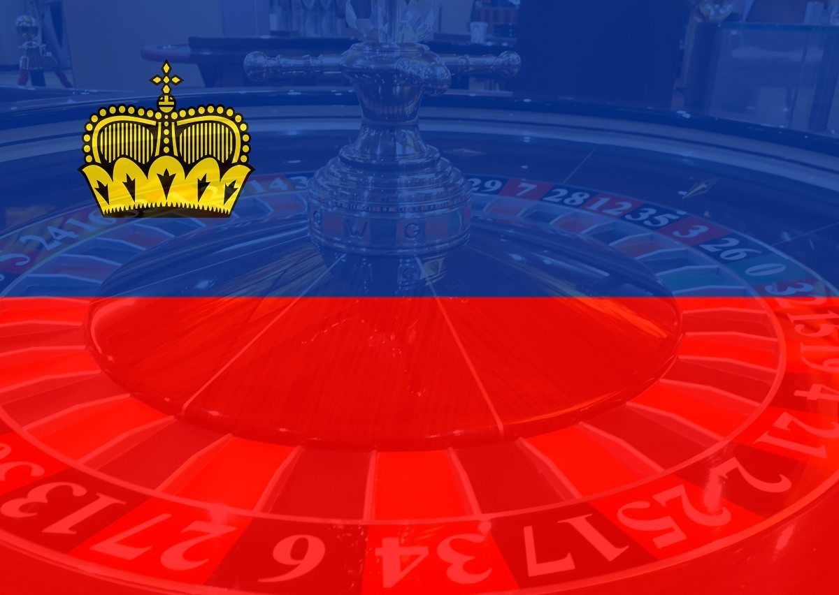 Flagge Liechtenstein, Roulette Rad