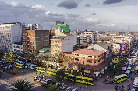 Nairobi Kenia Panorama