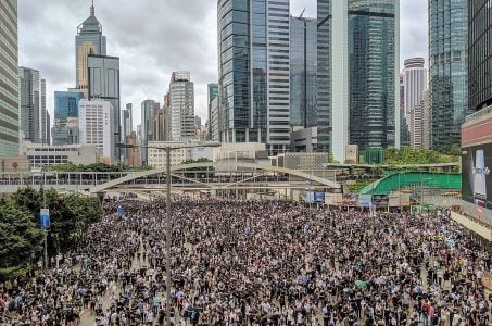 Proteste in Hongkong