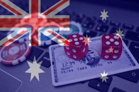 Online Casino, Australien, australische Flagge