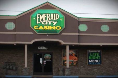 Emerald City Casino, Gebäude, Schild