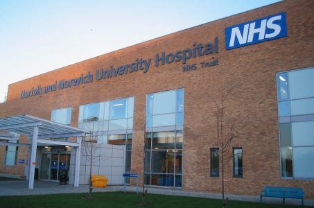 NHS-Krankenhaus Norfolk