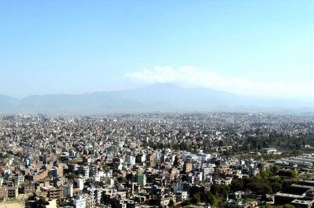 Blick auf Kathmandu